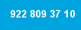 922 809 37 10 922 809 37 10